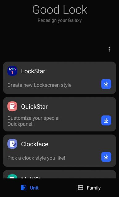 Samsung Good Lock