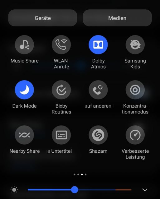 Dark Mode aktivieren