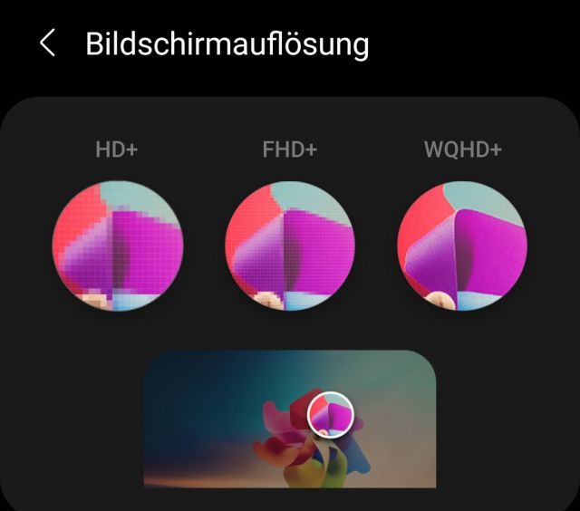 Bildschirmauflösung ändern