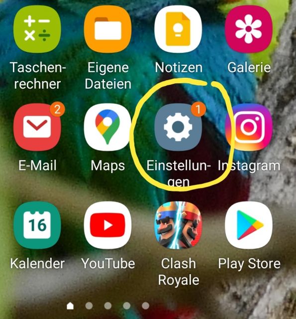 Orange 1 am App Symbol - Badge