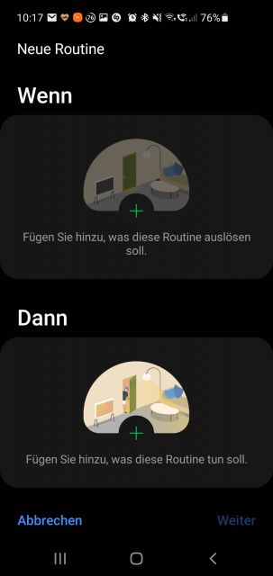 Bixby Routine anlegen