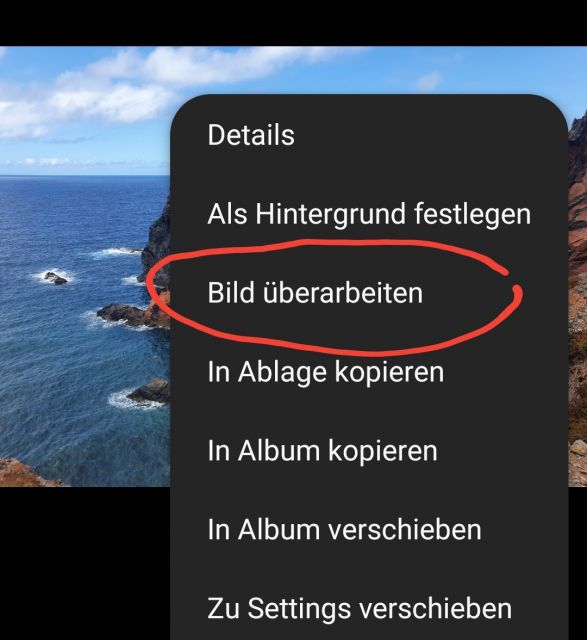 Bild Übertragen