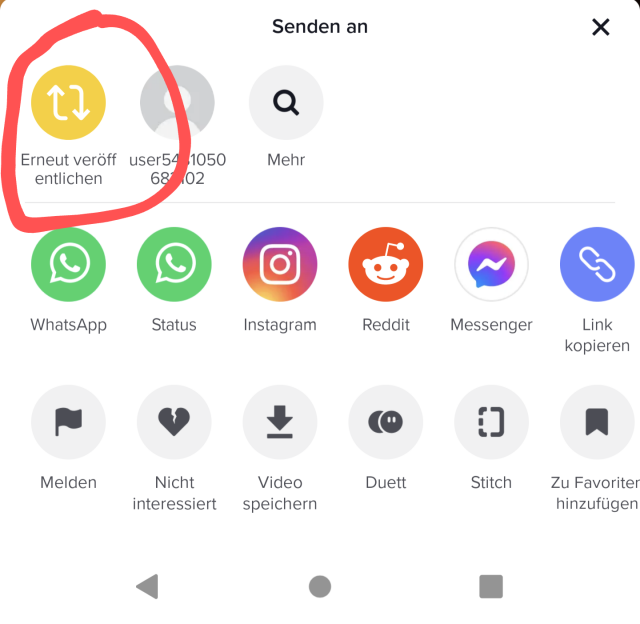 TikTok Erneut Veröffentlichen Bedeutung