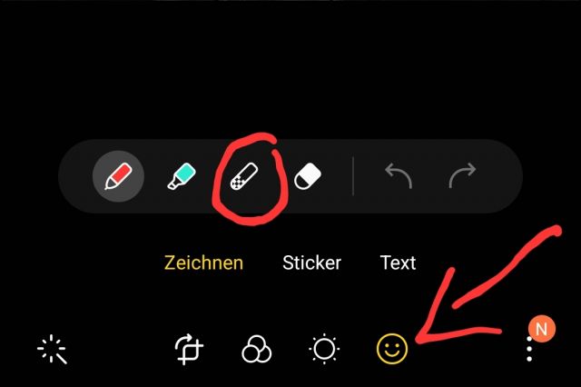Gesichter verpixeln - Samsung Galaxy