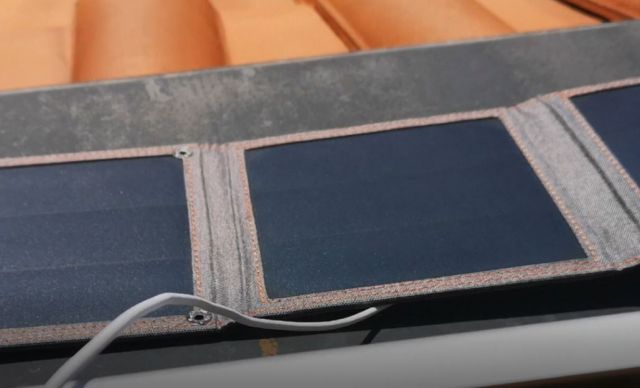 Solartankstelle für Smartphone