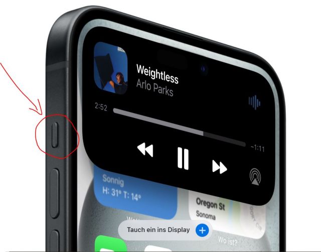 iPhone 15 Action Button