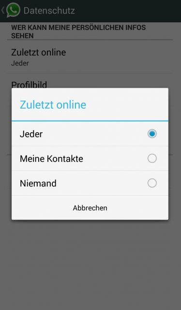 Whatsapp Online Status Verbergen Ab Sofort In Android Integriert
