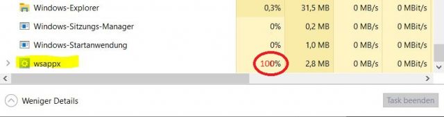 wsappx im Task Manager