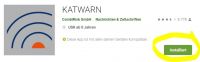 Filename=Katwarn_installieren.JPG
Filesize=29KiB
Dimensions=883x276
Date added=Mar 12, 2020 Katwarn_installieren.JPG