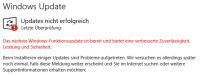 Filename=Windows_10_Update_nicht_erfolgreich.png
Filesize=59KiB
Dimensions=817x311
Date added=Jun 19, 2021 Windows_10_Update_nicht_erfolgreich.png