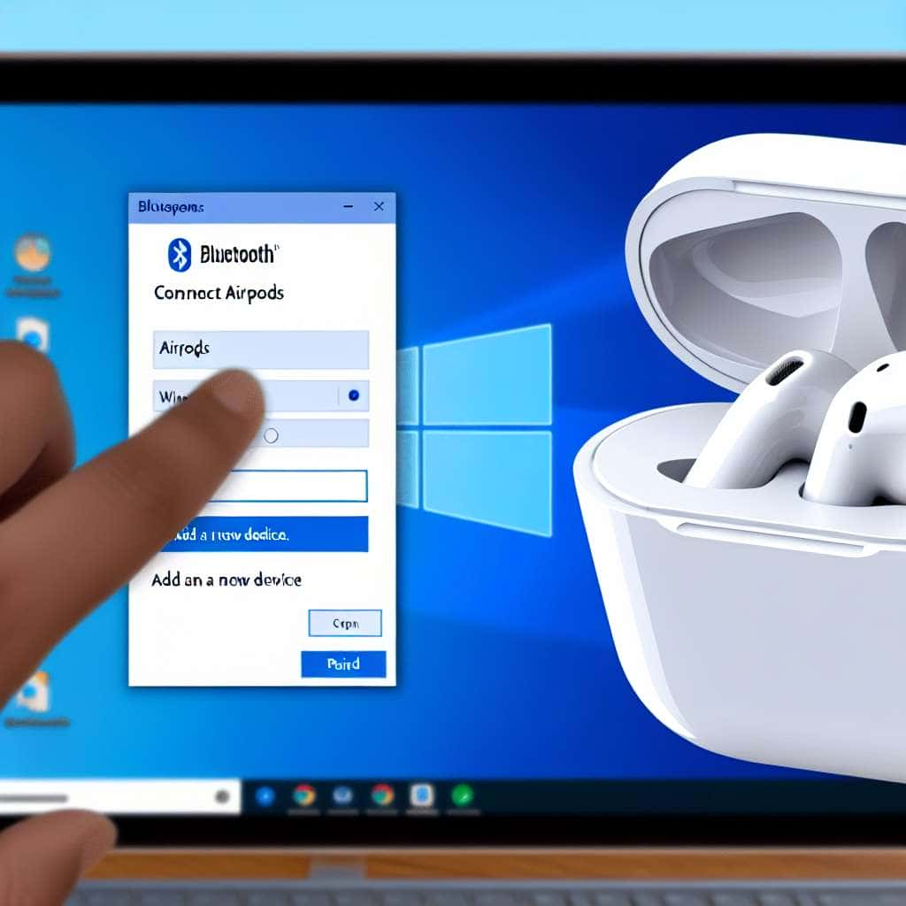 Apple AirPods mit Windows 11 verbinden über Bluetooth.