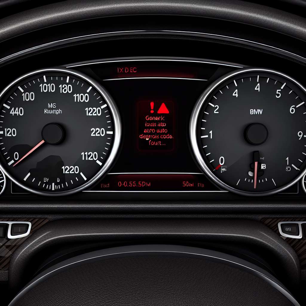 BMW Fehlercode Cockpit