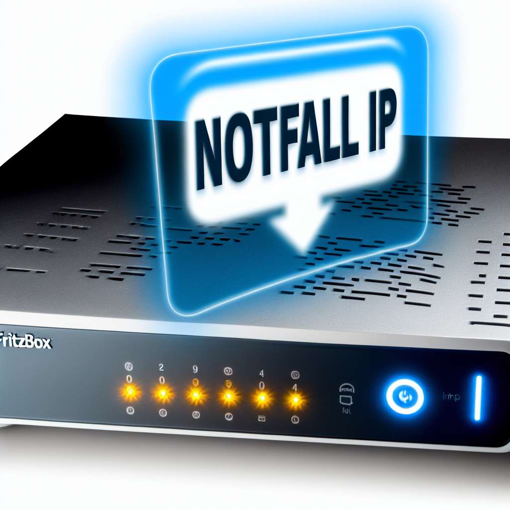 FritzBox Notfall IP