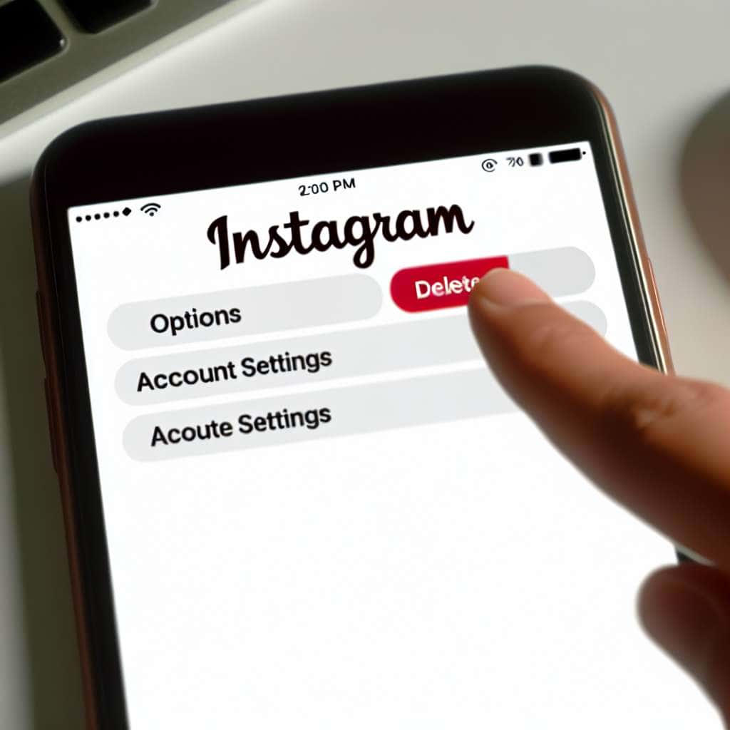 Instagram Konto löschen