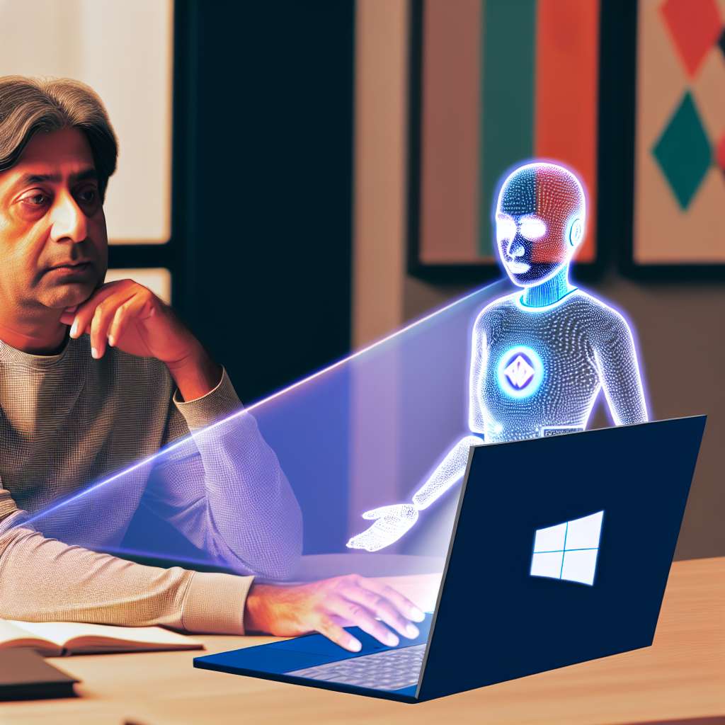 KI Agent hilft bei Windows 11 Laptop