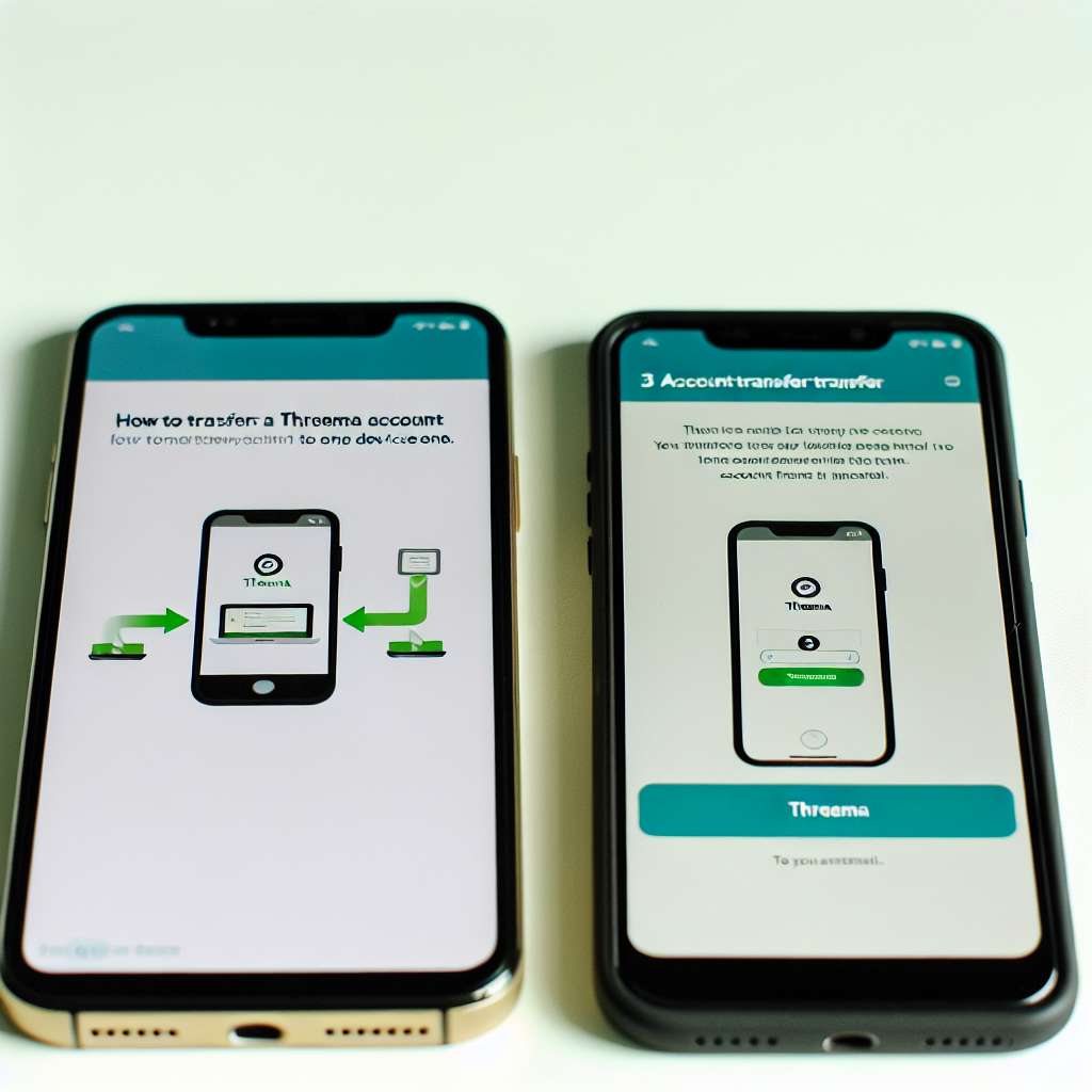 Threema Account von einem Smartphone auf das andere übertragen