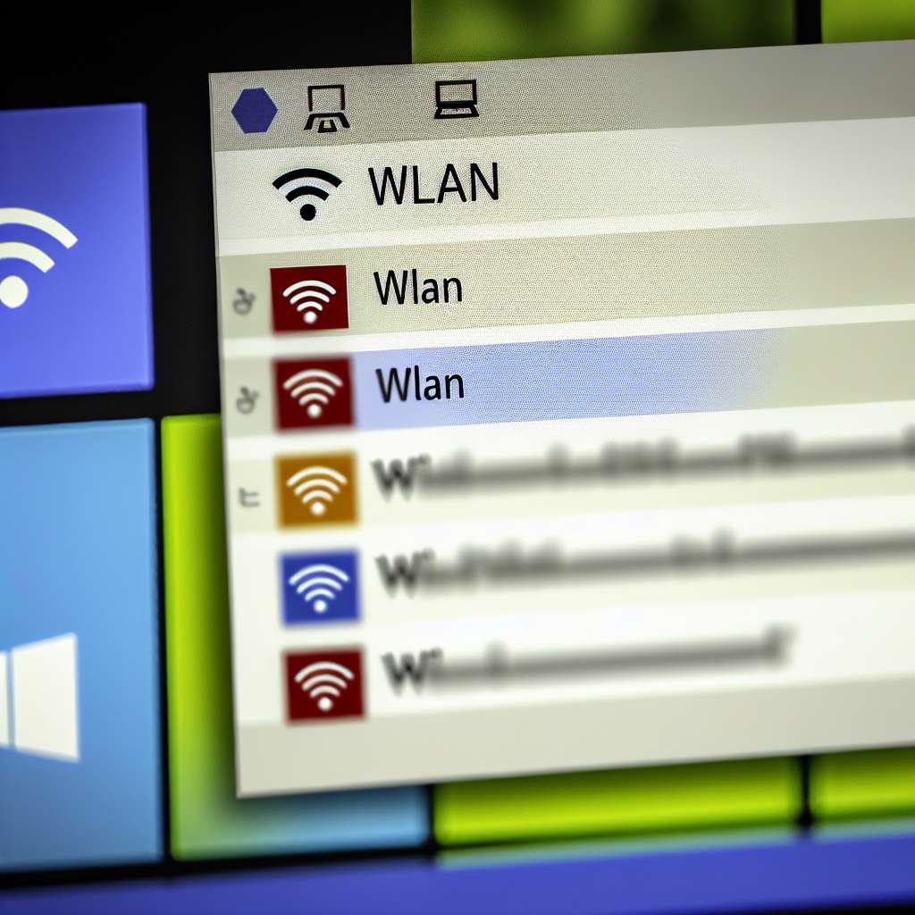 W-Lan Netzwerke ANzeige in Windows 11