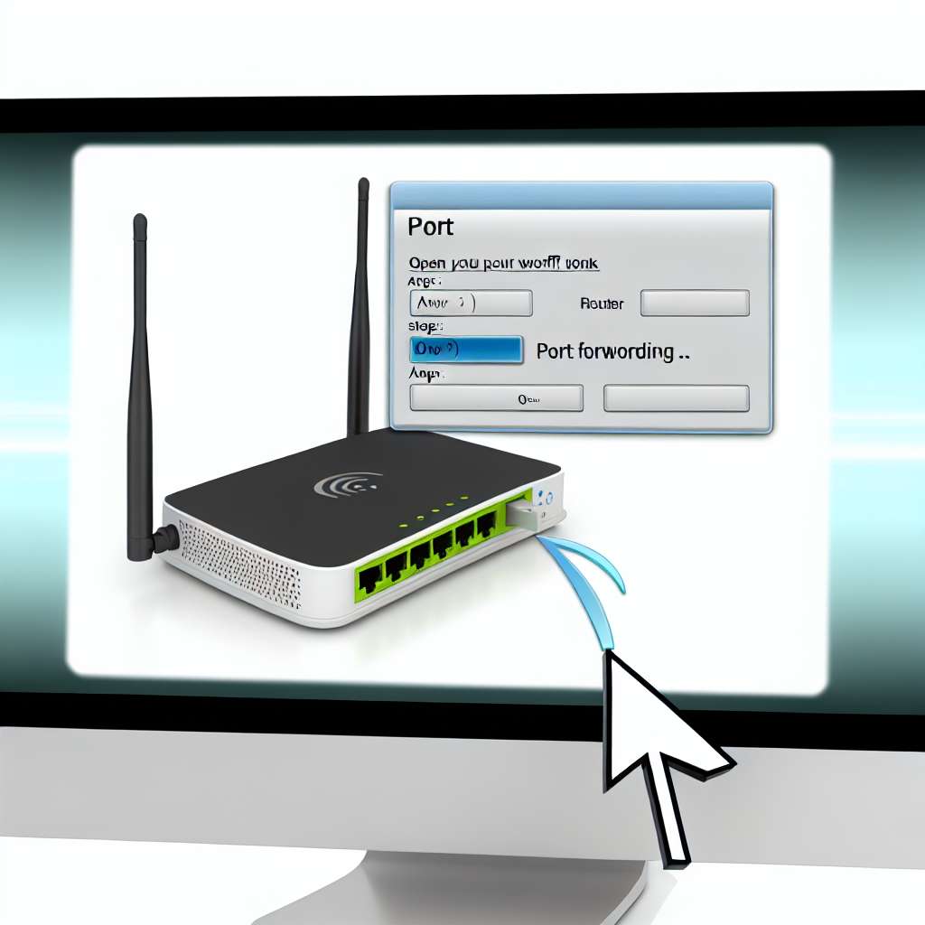 W-Lan Router Port freigeben