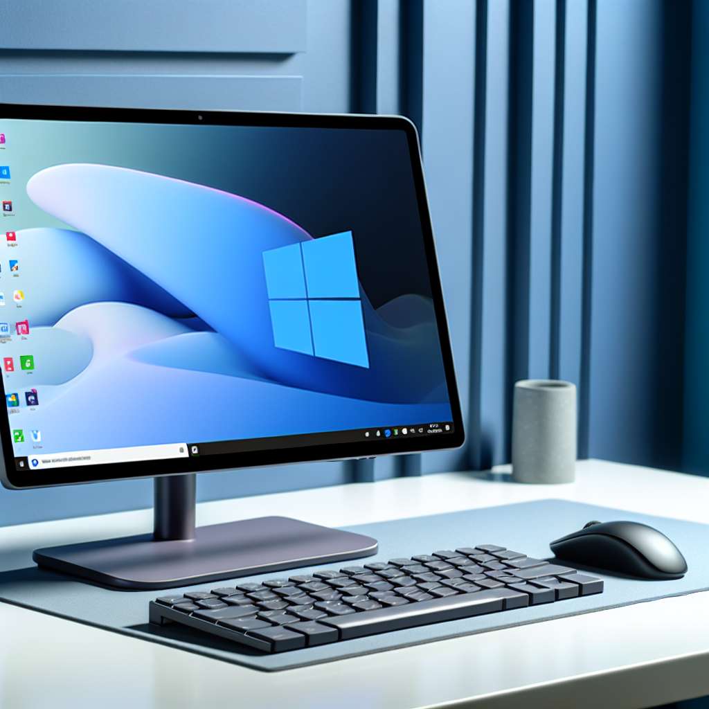 Windows 11 Computer mit Bluetooth Tastatur