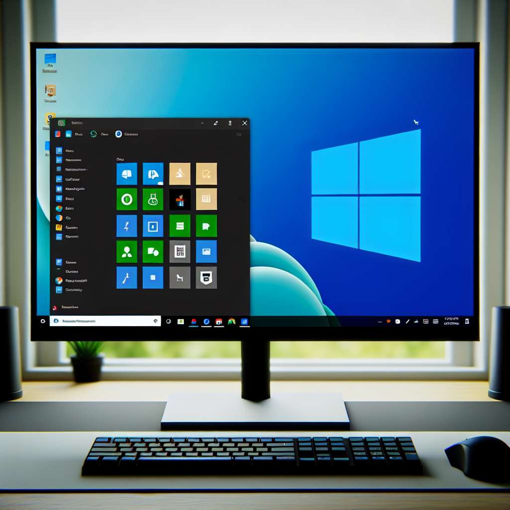 Windows 11 Desktop PC Bildschirm