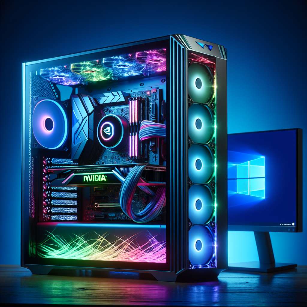Windows 11 Gaming PC mit Nvidia Grafikkarte