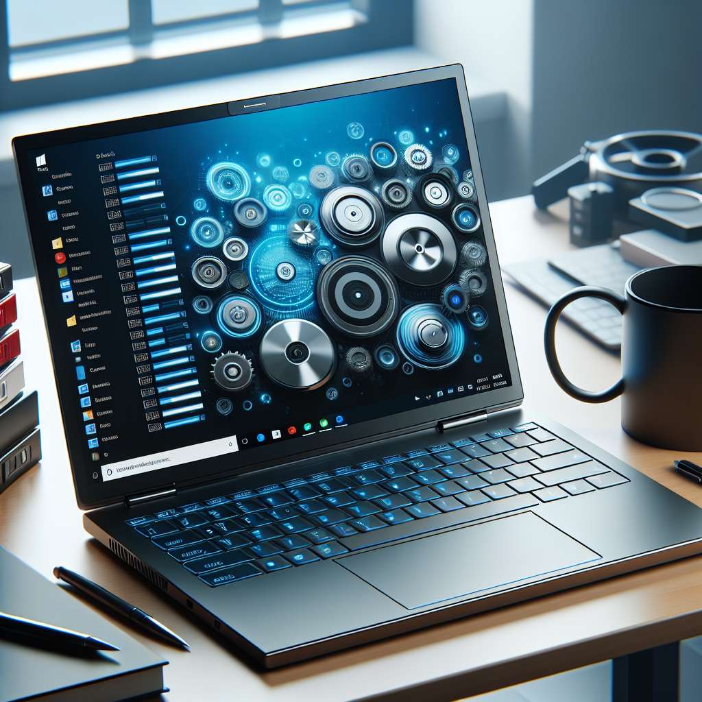 Windows 11 Laptop Festplatte mit verschiedenen Partitionen