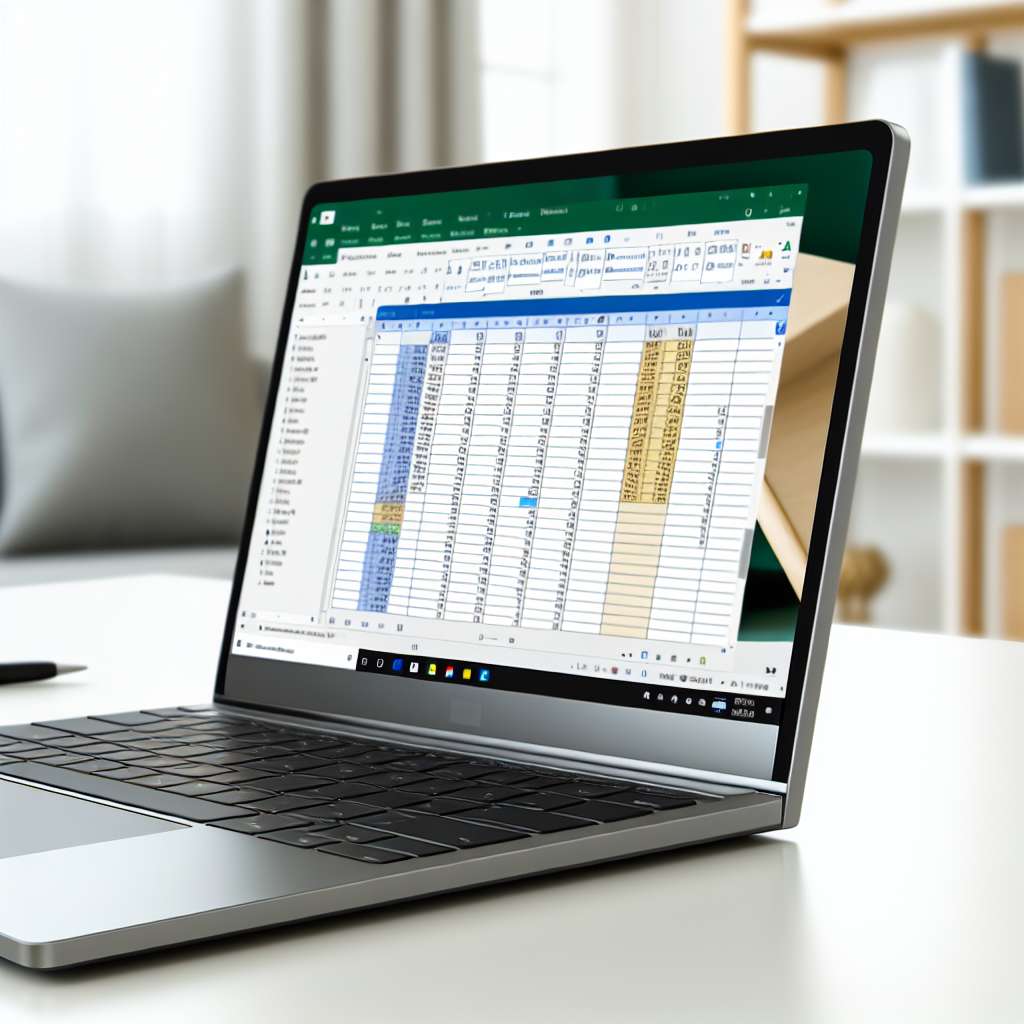 Windows 11 Laptop mit Excel