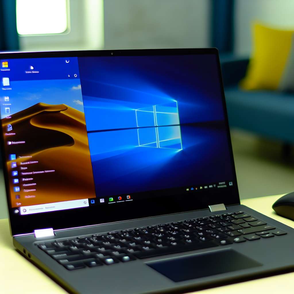 Windows 11 Laptop mit geöffnetem Explorer