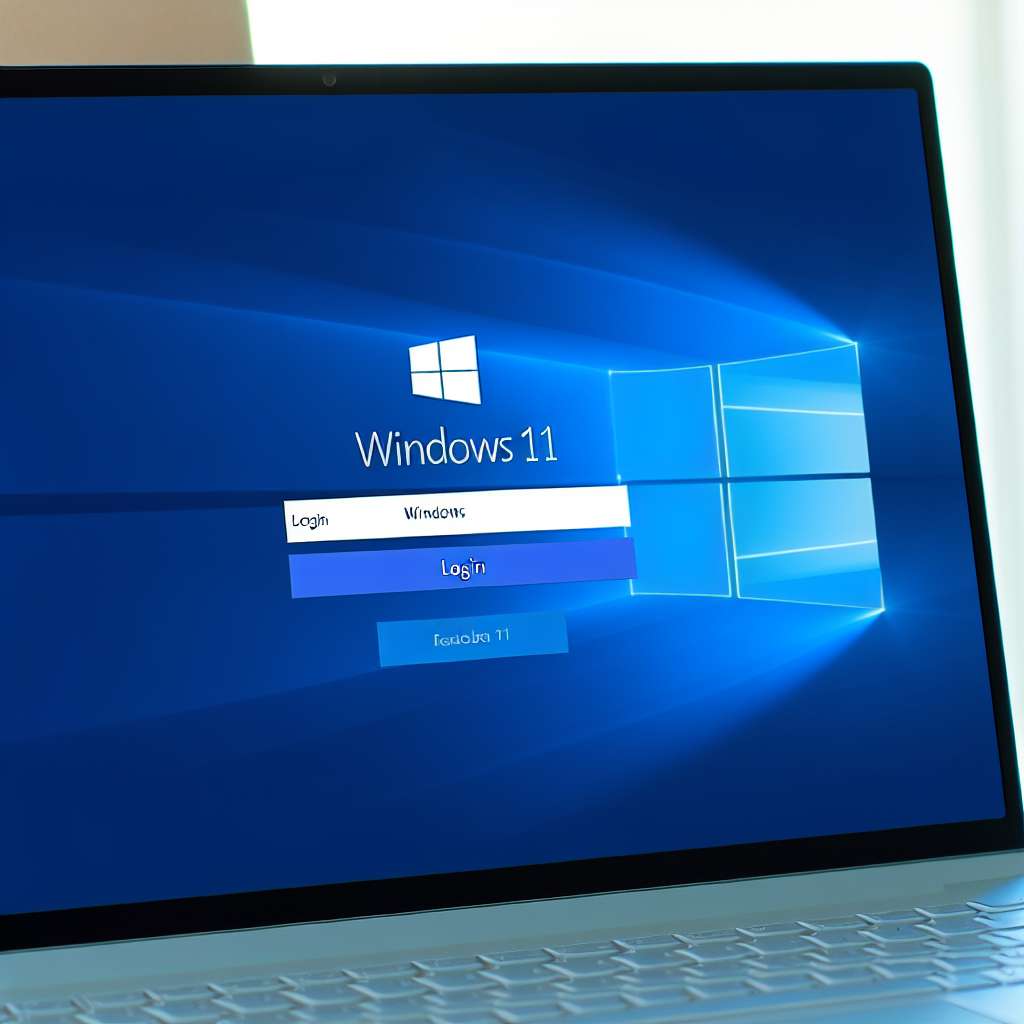 Windows 11 Laptop mit KOnto Anmeldung