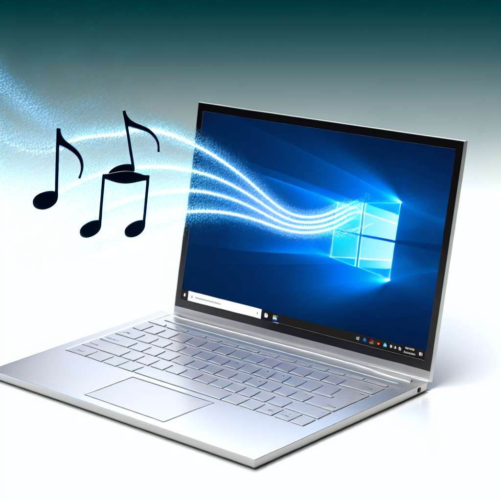 Windows 11 Laptop Musik kommt aus den Lautsprechern