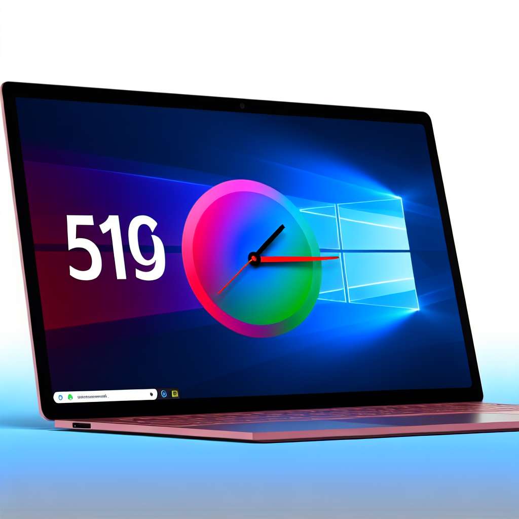 Windows 11 Laptop Sekundenanzeige