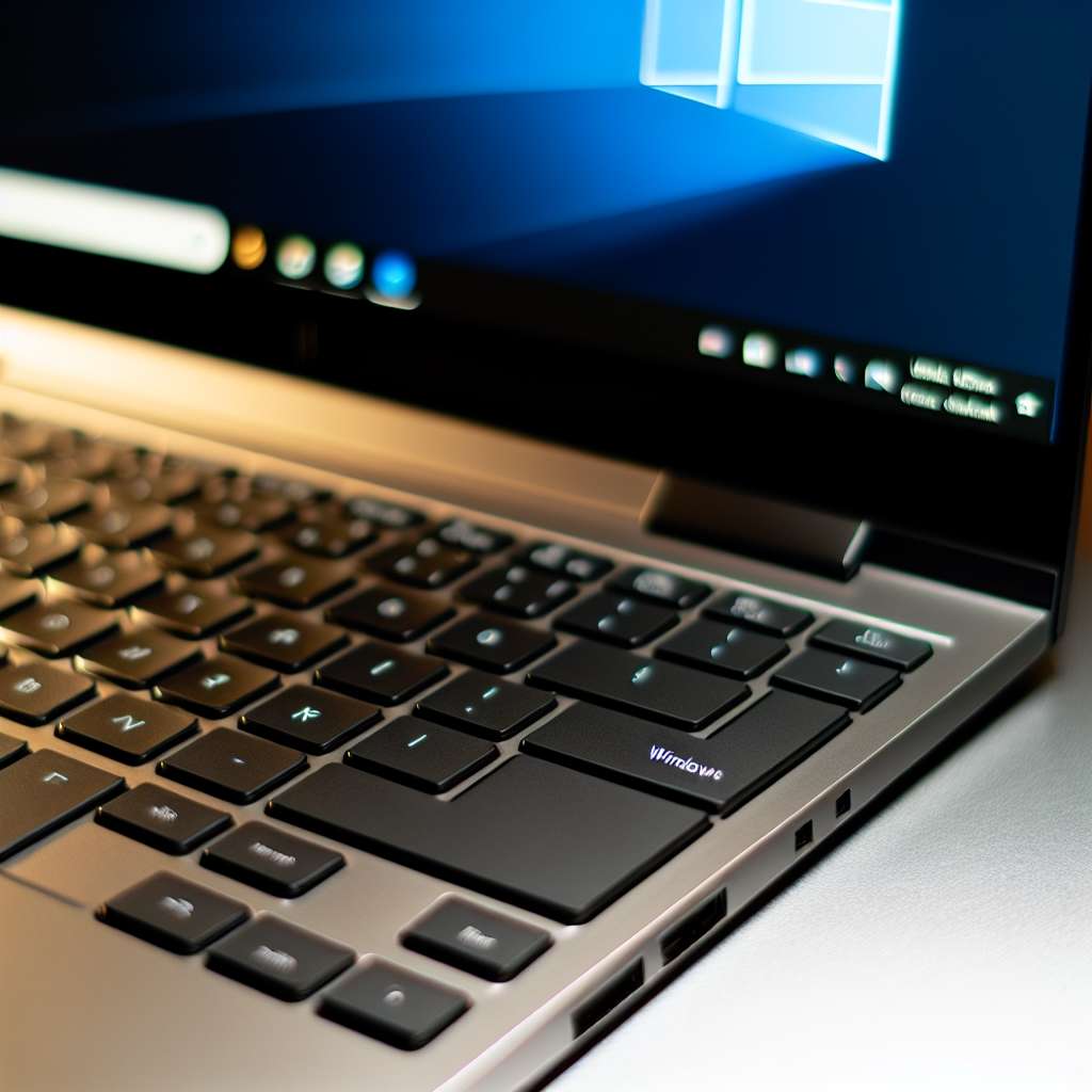 Windows 11 Laptop Tastatur