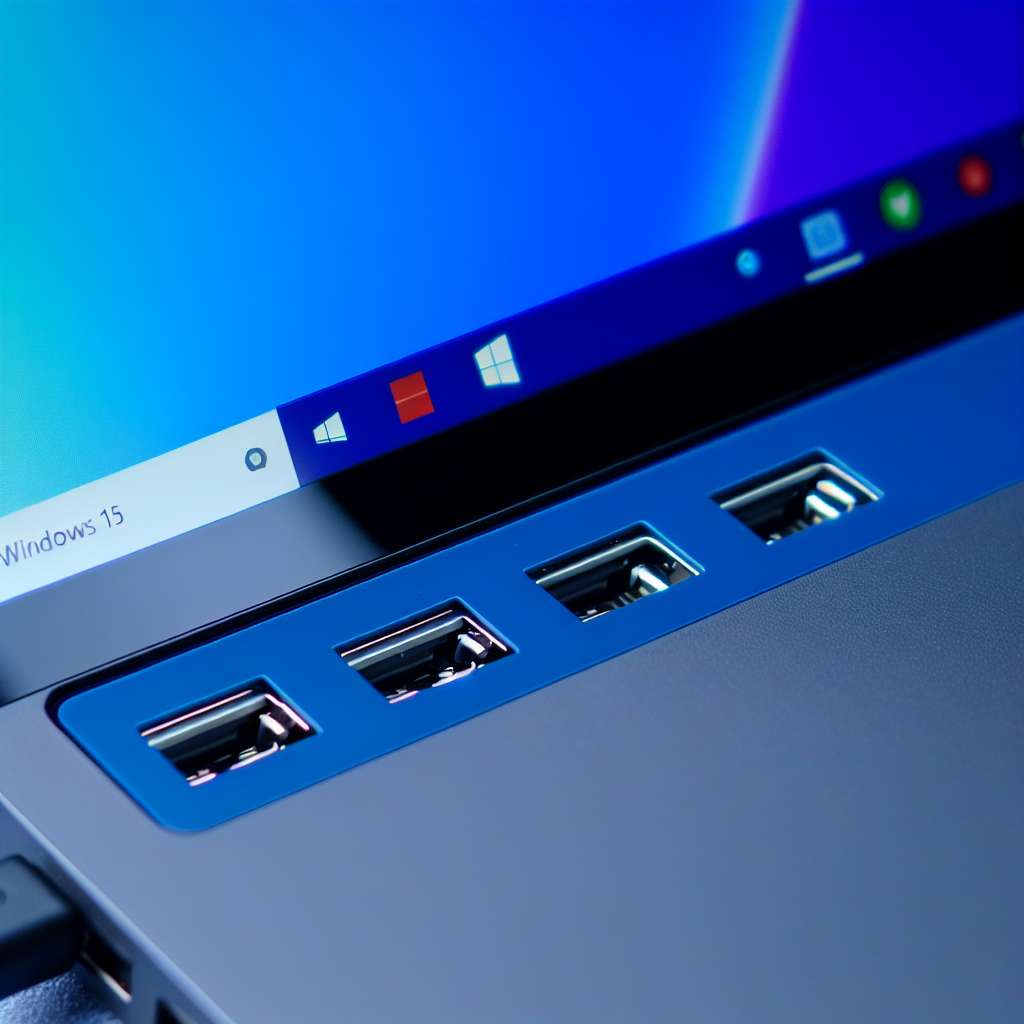 Windows 11 Laptop USB ANschlüsse zeigen