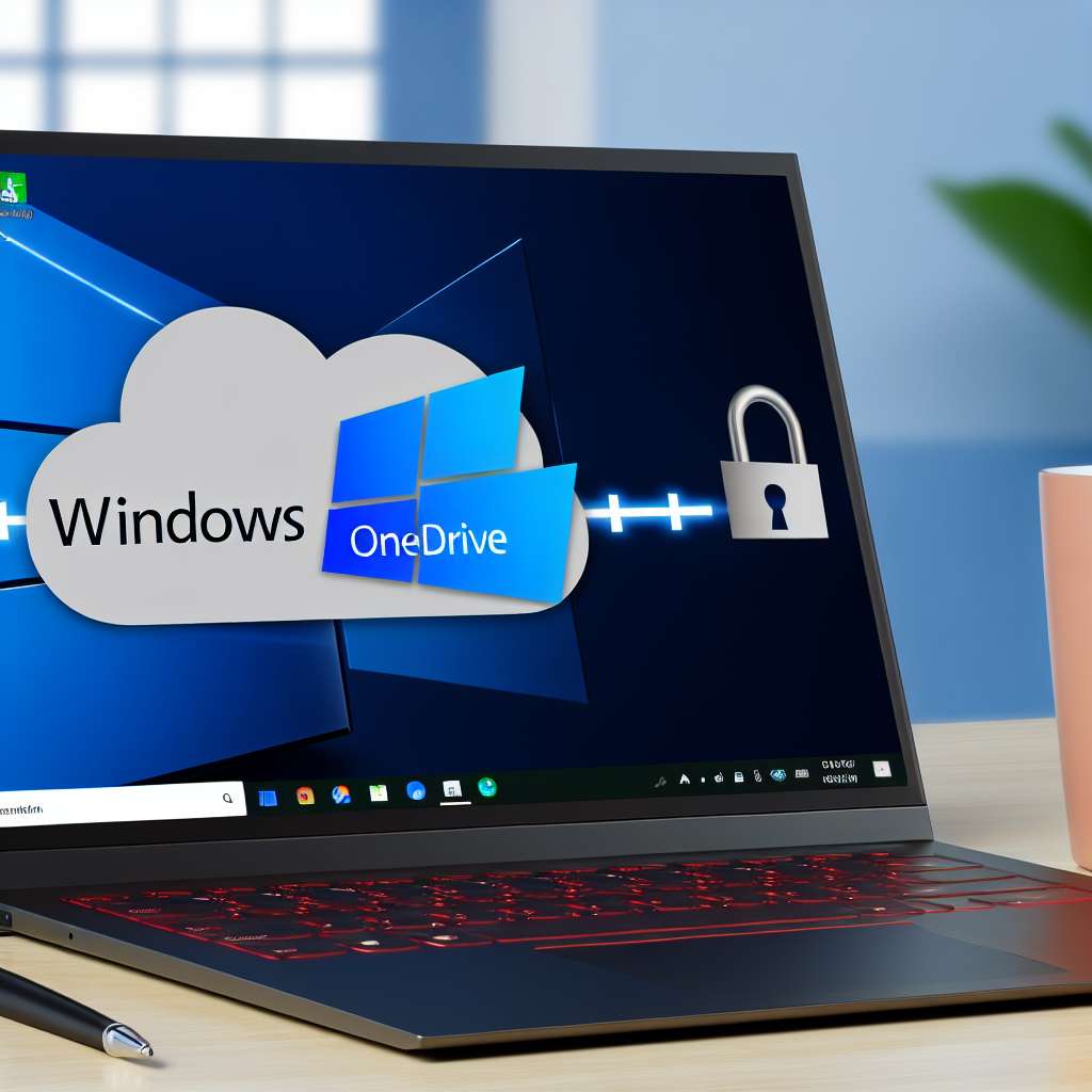 Windows 11 Laptop verbunden mit OneDrive Clou Lösung