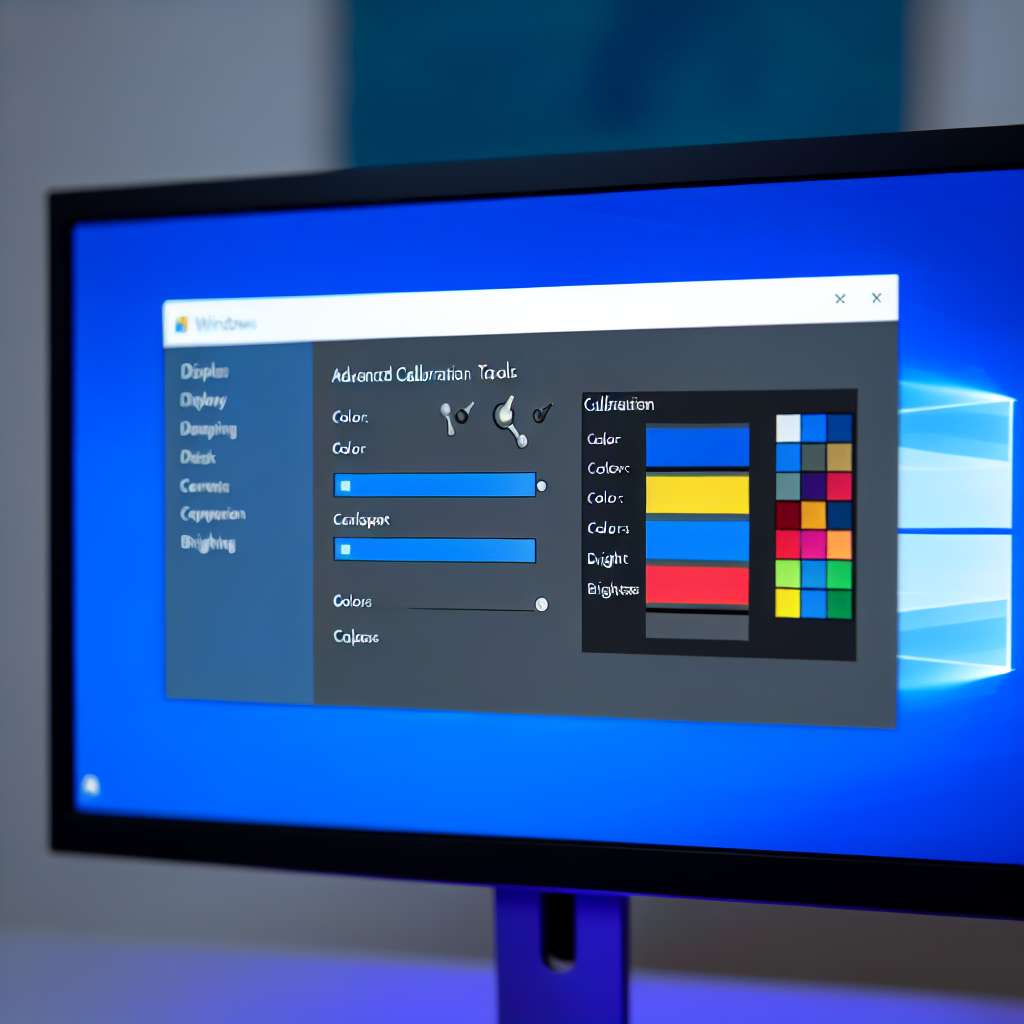 Windows 11 Monitor kalibrieren