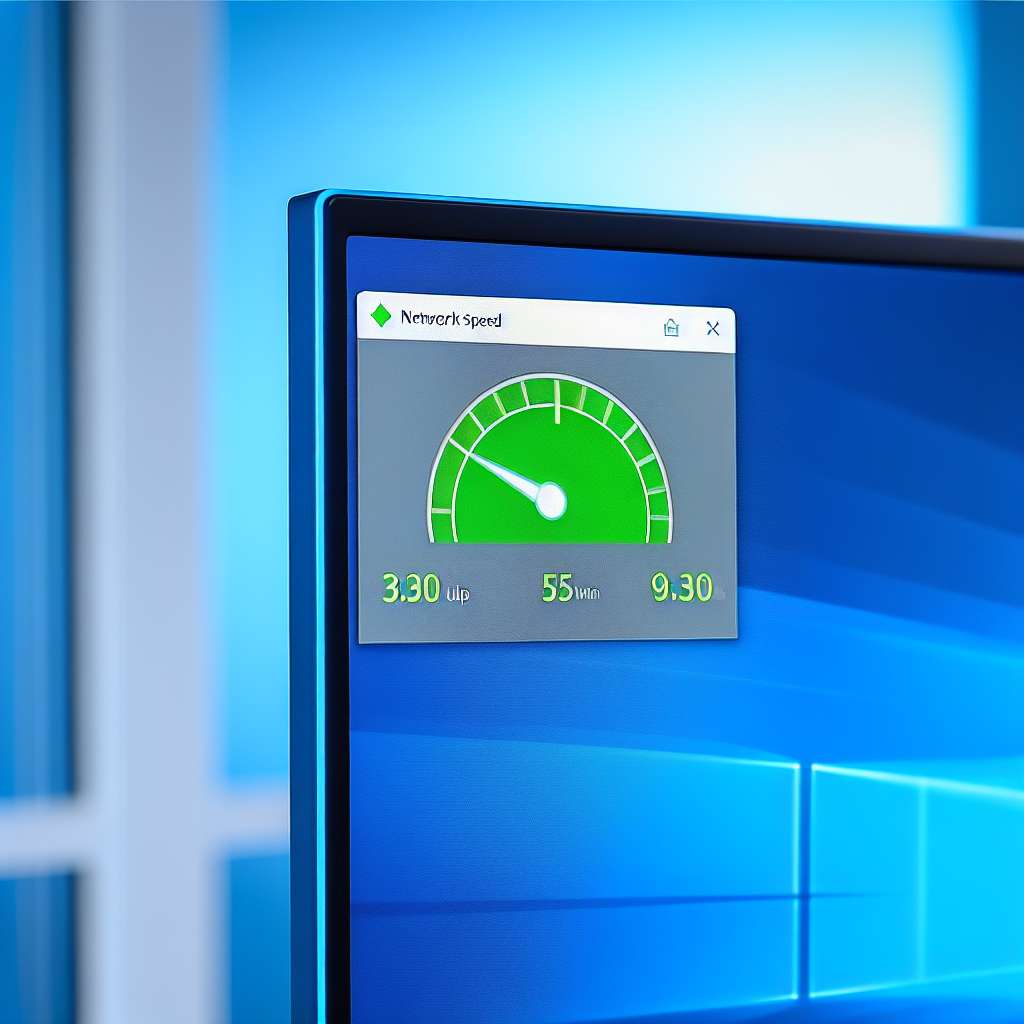 Windows 11 Netspeed Monitor