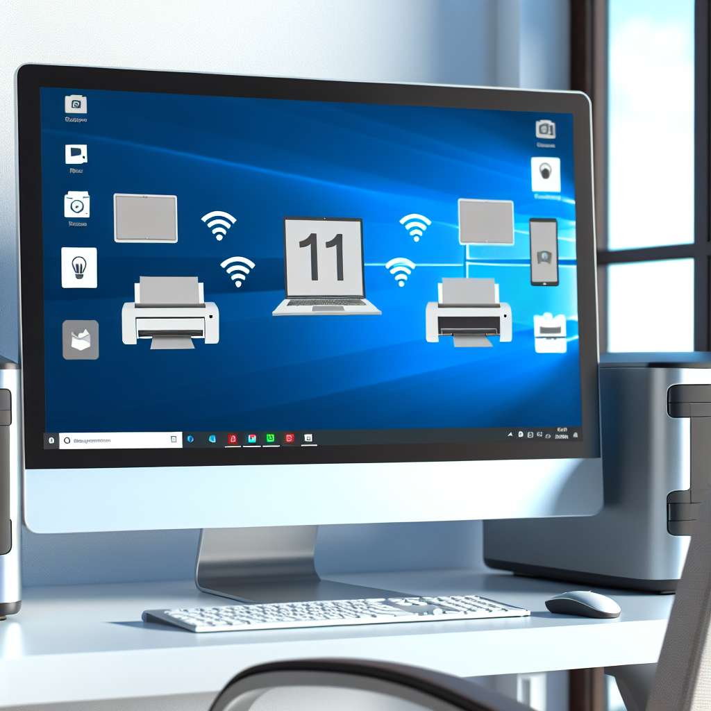 Windows 11 PC Geräte und Drucker verbunden