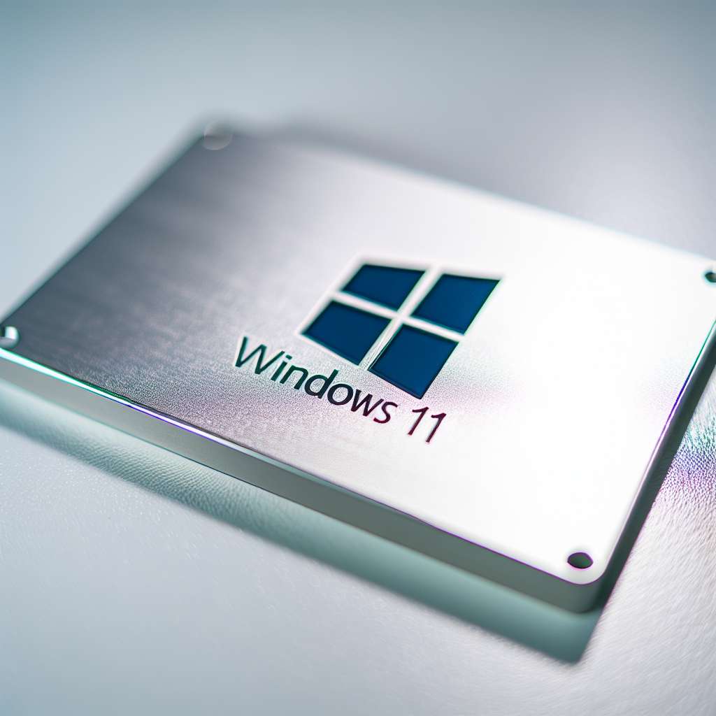 Windows 11 SSD Festplatte