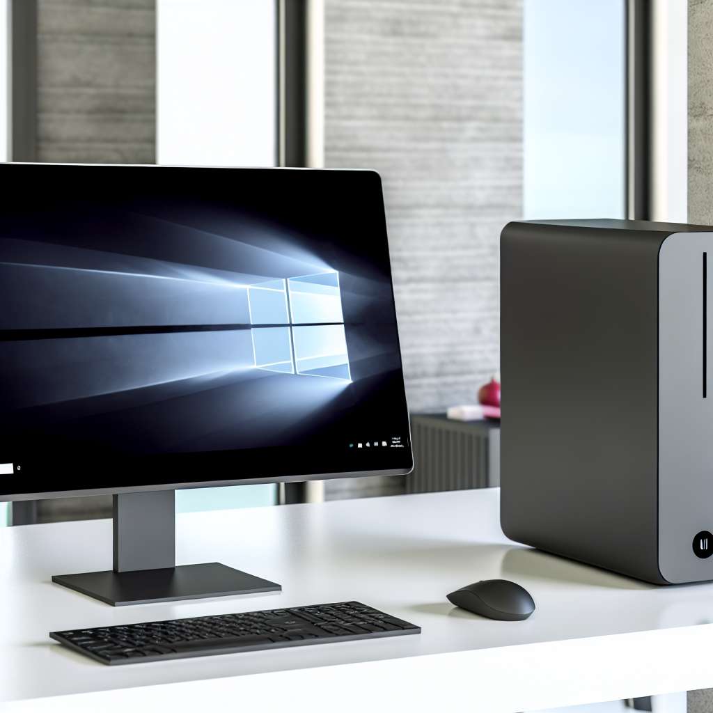 Windows Desktop COmputer  modern