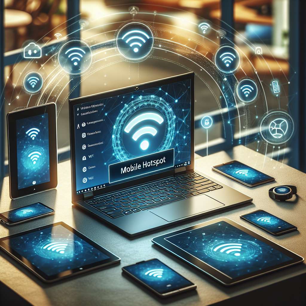 Windows Laptop als mobiler Hotspot