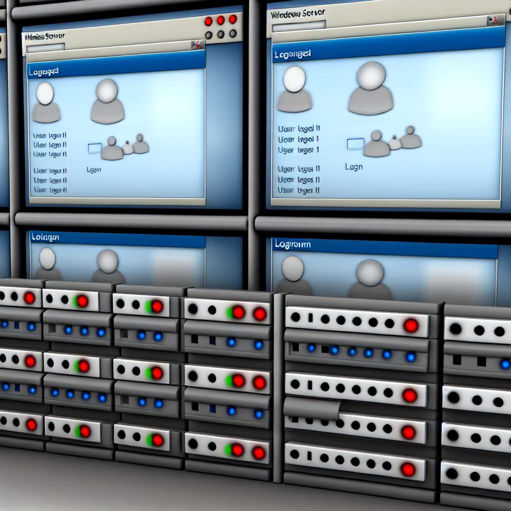 Windows Server mit vielen Anmeldungen