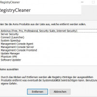Avira Antivirus Ordner lässt sich nicht löschen - Gelöst
