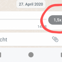 Android WhatsApp Sprachnachrichten schnell abspielen – so klappt´s