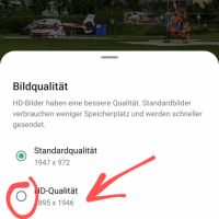 WhatsApp: Wie Fotos und Videos in HD-Qualität versenden?
