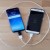 Samsung Galaxy S6 Blauer Balken wandert hoch und runter Display