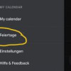 Samsung Galaxy S25 & S24 Kalender Feiertage anzeigen – Gelöst