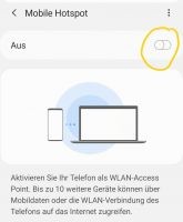Samsung Galaxy S10 als WLan Repeater nutzen - HotSpot