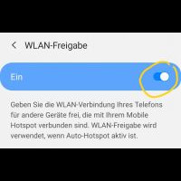 Samsung Galaxy A50 HotSpot einrichten - Mobile Daten und WLan