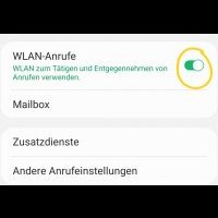 Samsung Galaxy A51 W-Lan Anrufe aktivieren - Anleitung